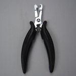 A New C & D type Black Plier for Contected to Human Hair Extensions tools